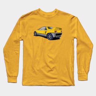 Autozam AZ-1 in Yellow Long Sleeve T-Shirt